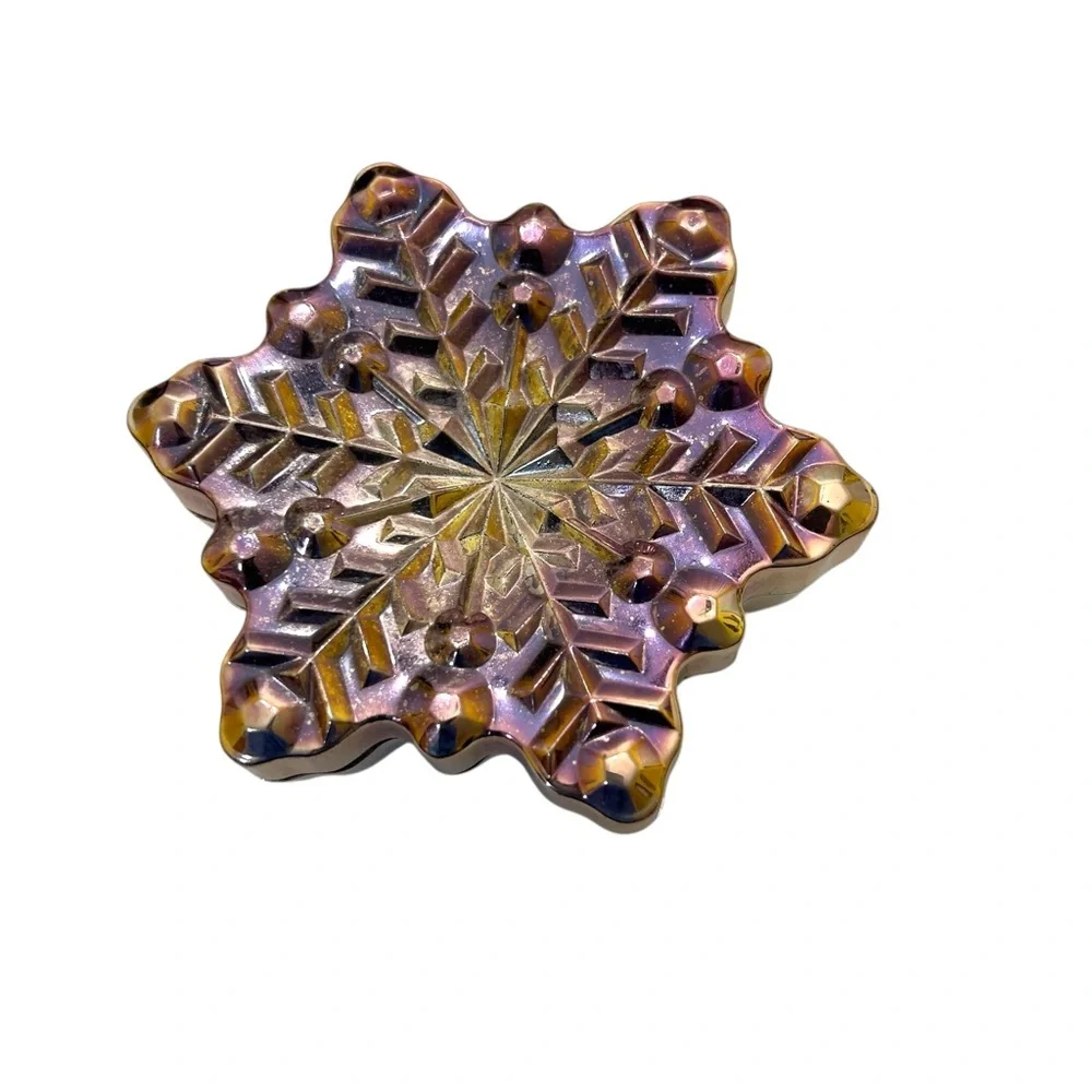 Beautiful Snowflake 2007 For Your Ease Only Trinket Jewerly Box